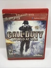 Call of Duty: World at War Greatest Hits PS3 Manual Included Activision