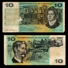 1972 $10 Phillips/Wheeler CoA General Prefix R304 Good | Phoenyx Curios