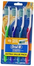 Complete Deep Clean Soft Bristles Toothbrush 4 4 Count Pack of 1 Multicolor