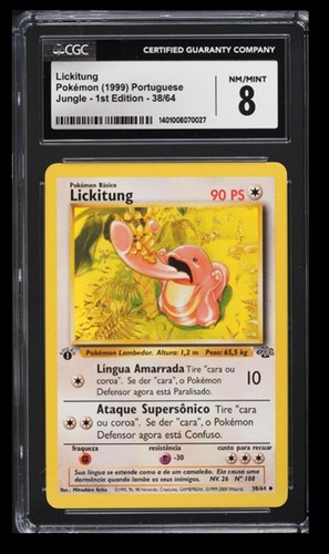 Lickitung (1st Edition) graded CGC 8 for sale on eBay