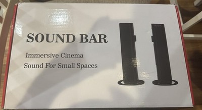 Puriom Sound Bar for Smart TV, 100W Sound Bar with Bluetooth 5.3/ARC/Opt/AUX 