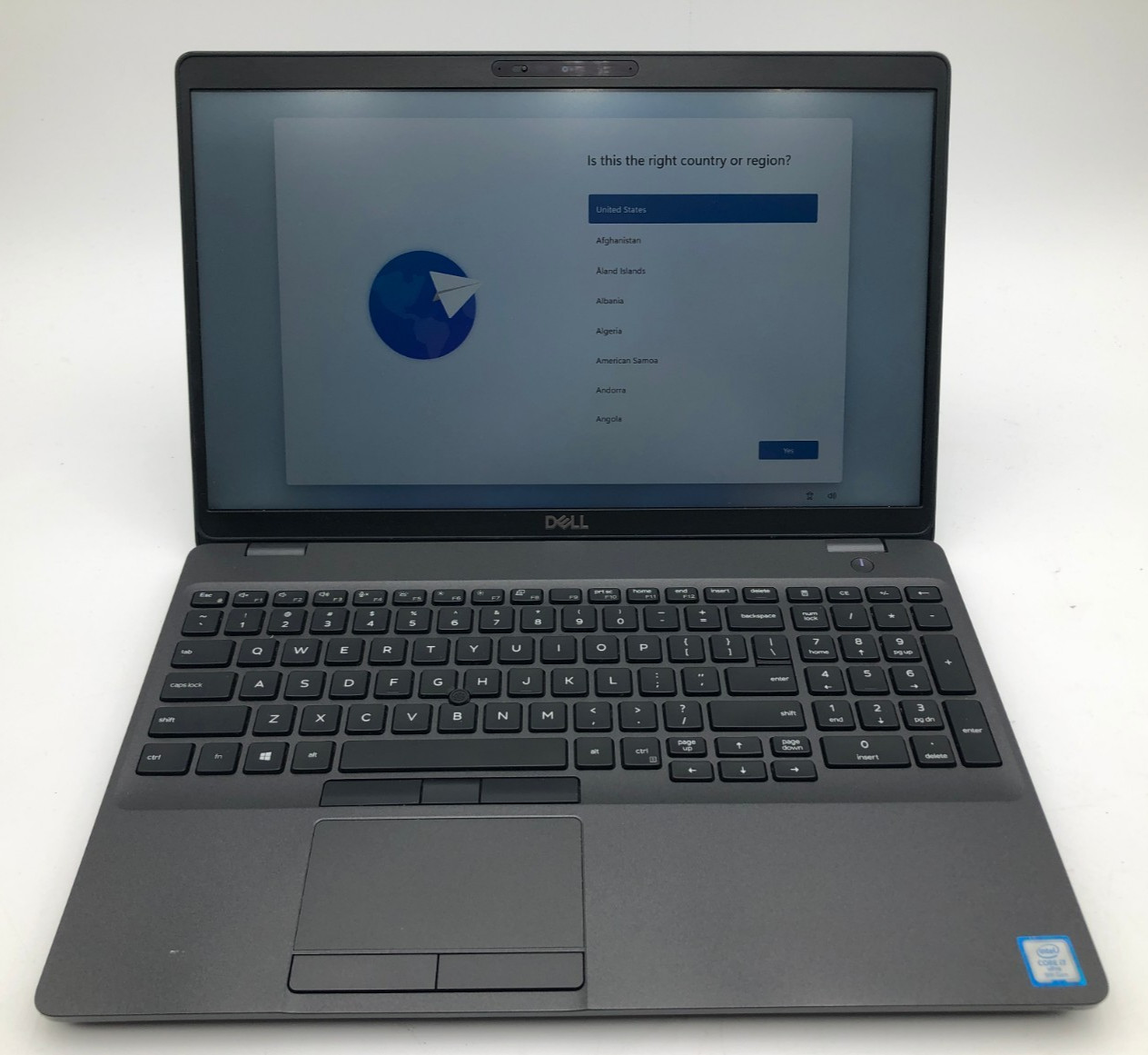 Dell Latitude 5501, 15.6-Inch Laptop, with Intel Core i7 9th Gen., Windows 11 Pro