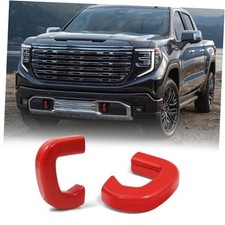 Tow Hook Covers Compatible with GMC Sierra 1500 2019-2025, Vertical Tow Hooks,