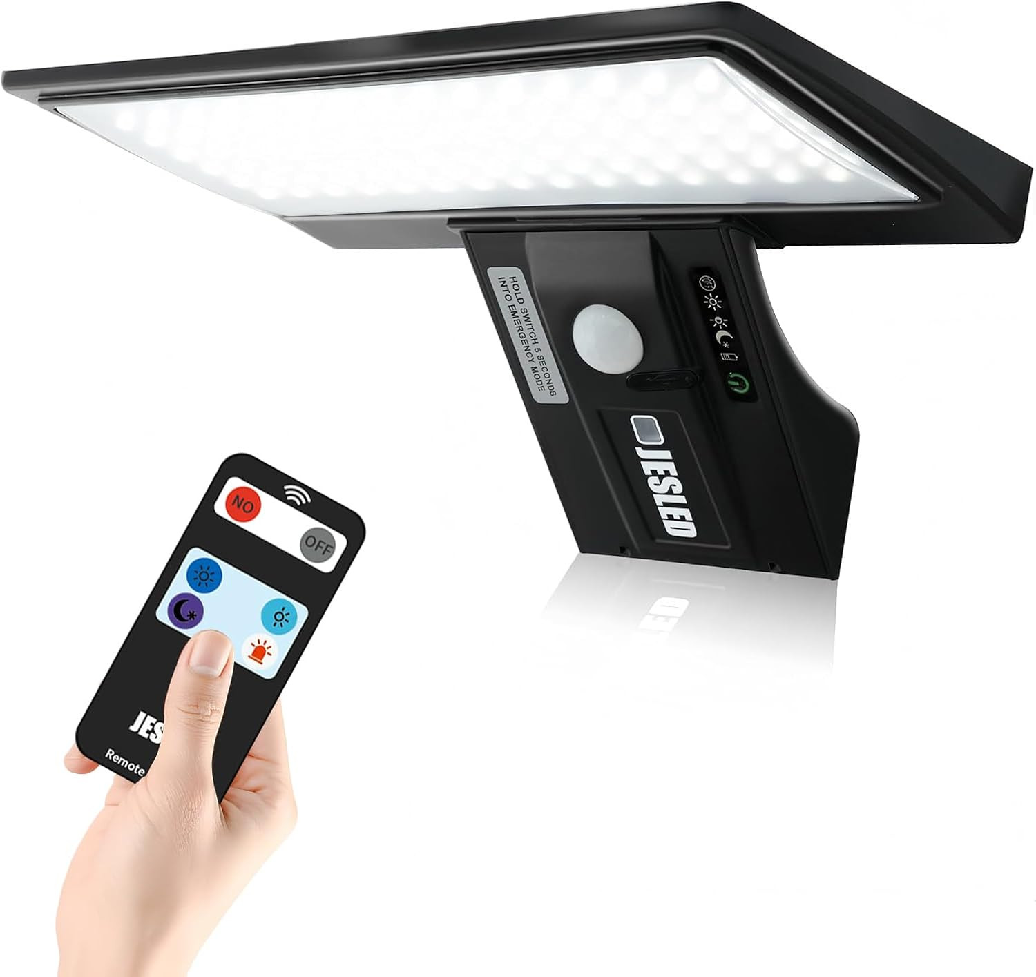 Basta Bollette Alte! Luce Solare 90 LED Esterno Sensore Movimento - 4 Modalità