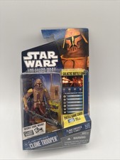 TCW Star Wars Flamethrower Trooper New 2010 Clone Wars Figure CW26 Sealed