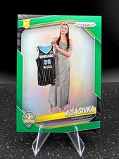 Ajsa Sivka 2025 Panini Prizm WNBA GREEN PRIZM Rookie Card #85 CHICAGO SKY
