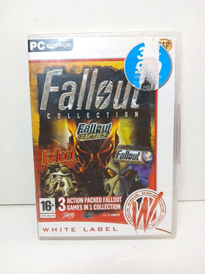 Fallout Collection White Label PC Spiel von Interplay DVD 1998 Neu Sealed
