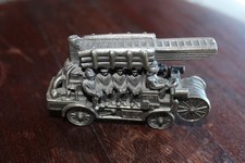 FEUERWEHR histor. Modell C.D. Magirus Ulm, Zinn, Oberharzer Feuerwehrtag 1988