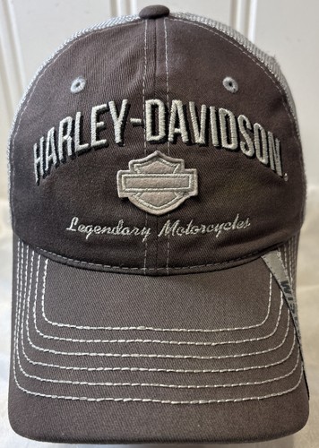 Harley-Davidson HD Men's Baseball Cap, H-D Bar & Shield Trucker Hat Great Shape