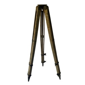 Vintage Wooden Surveyor Tripod Transit Theodolite Stand Antique Wood Surveying