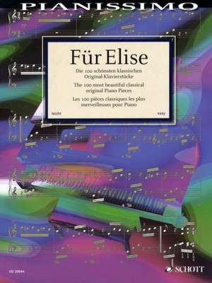 Fur Elise (100 Most Beautiful Classical Piano) by Schott & Co. Ltd (Book)