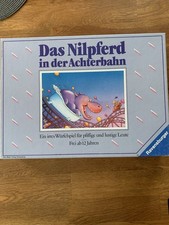 Das Nilpferd in der Achterbahn | Brettspiel | Ravensburger | 1988
