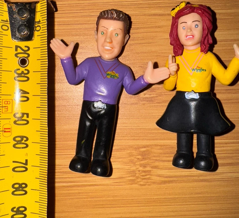 The Wiggles 4 Figure Pack Set Anthony Emma Lachy and Simon 2013 Wicked Cool Toys - Image 4 of 4