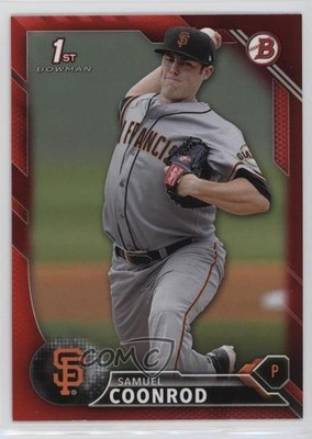2016 Bowman Prospects Red 4/5 Sam Coonrod Samuel Coonrod #BP14 0b0