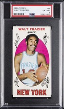1969 TOPPS #98 WALT FRAZIER ROOKIE RC PSA 6