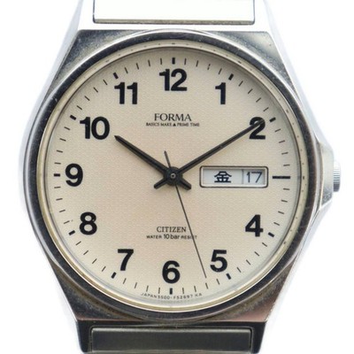Citizen Forma Quartz Wristwatch 5500 Cal F51405 Silver 32mm Wrist 17cm