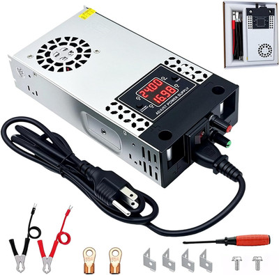 Adjustable 110V AC to DC Converter 0-30V 500W Power Supply with Display