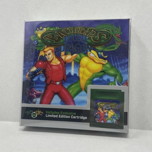 GREEN EDITION CARTRIDGE BATTLETOADS DOUBLE DRAGON LIMITED RUN GAMES GAME BOY NEW
