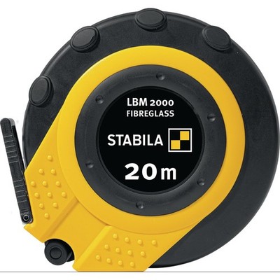 STABILA Kapselbandmaß LBM 2000 FIBREGLASS cm EG III Glasfaserband PC-ABS / TPE  