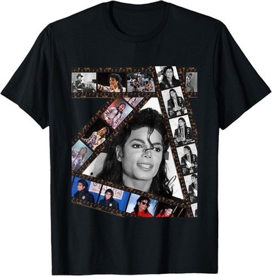 The King of Pop Michael Jackson MJ-002 Black Cotton 100% T-Shirt