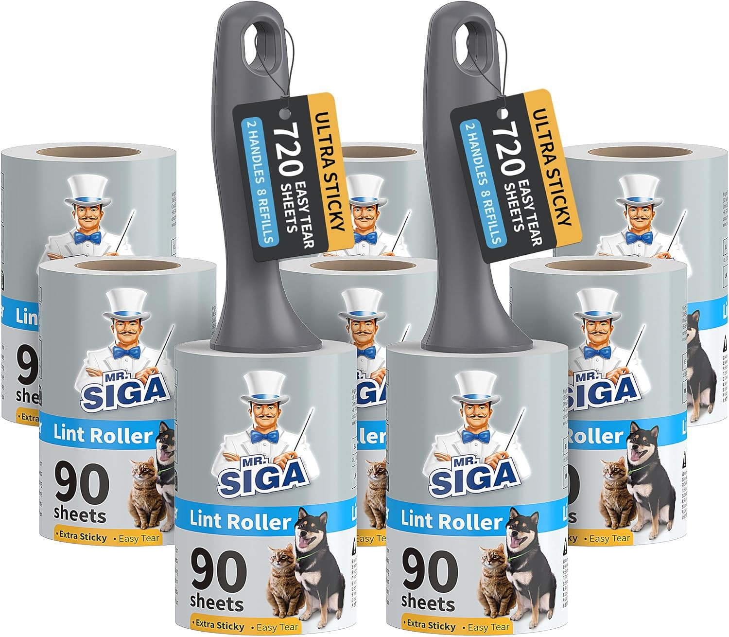 Rullo Peli Cani e Gatti 720 Fogli - La Scorta Mai Più Senza per Te