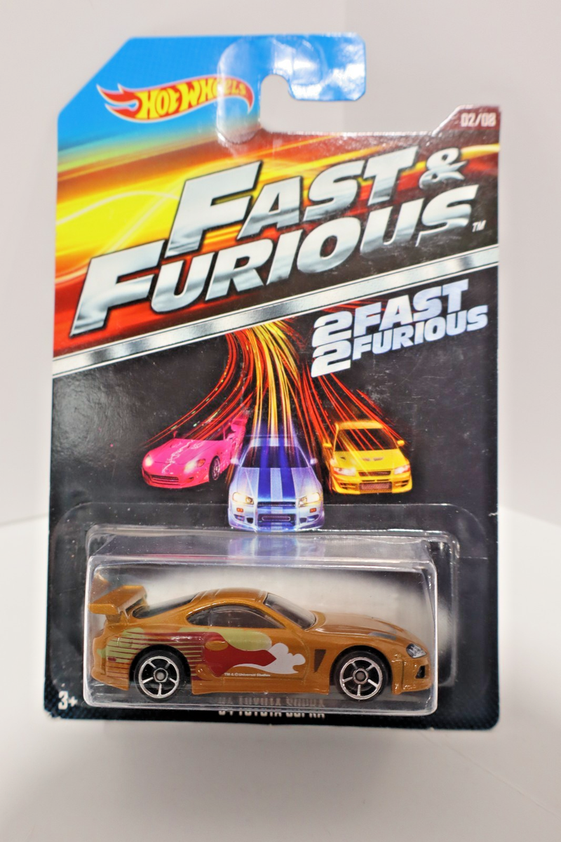 94 TOYOTA SUPRA #02 gold - 2 Fast 2 Furious - 2015 Hot Wheels 1 64