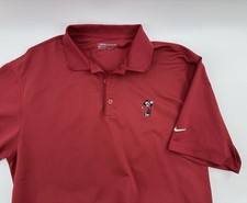 Nike Golf Walt Disney World Mickey Mouse Tour Performance Dri-Fit Polo LARGE