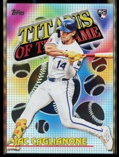 2026 Topps Jac Caglianone RC Titans of the Game #TOG-12 Kansas City Royals