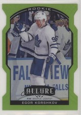 2020-21 Upper Deck Allure Rookie Green Quartz 29/99 Egor Korshkov #85 0jz3