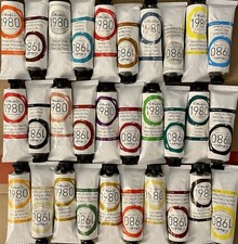 Gamblin 1980 Oil Colors 30 Set Paint Tubes 37ml Art Brush Canvas Artist Arches