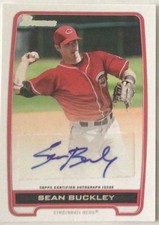 2012 Bowman - Retail Prospect Autographs Sean Buckley #BPA-SB (AU, RC)