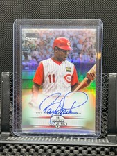 Barry Larkin  2025 Stadium Club - Chrome Refractor Auto  - #BLA - Reds