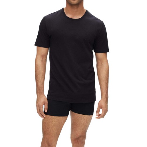BOSS Herren T-Shirts Rundhals Shirt kurzarm Farbwahl reine Baumwolle 3er Pack - Afbeelding 46 van 48