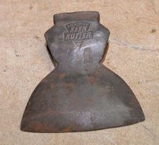 Keen Kutter hatchet embossed logo collectible axe head vintage hunting tool ax