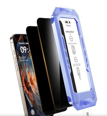 iPhone 14 Pro Privacy Screen Protectors (2 Pack) Anti-Spy Tempered Glass