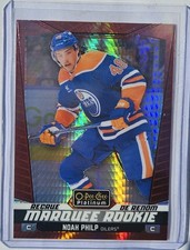 2024/25 O Pee Chee Platinum Marquee Rookie Noah Philp Red Prizm #/199 Edmonton