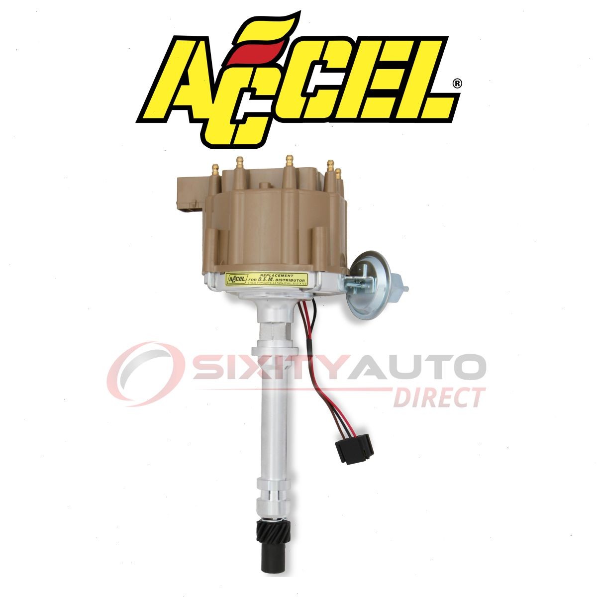 ACCEL Distributor for 1974 Chevrolet K10 Pickup 5.7L 7.4L V8 - Ignition dq