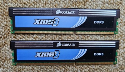 Corsair XMS3 4GB RAM Kit (2x2GB) DDR3 1333MHz PC Desktop RAM Arbeitsspeicher