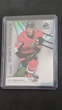 2019-20 UD SP Game Used J.C. BEAUDIN #197 213/297 Rainbow Authentic Rookie RC