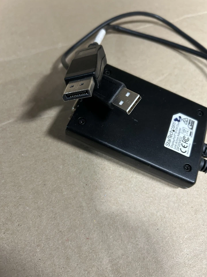 Startech DP2DVID2 Active Display Port to DVI Dual Link Video Adapter - Image 3 of 4