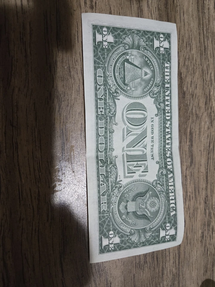 NEW LISTING-1957 One Dollar Blue Seal Series Note Silver Certificate-Great Gifts - Image 2 of 4