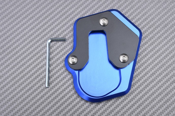 Extension Béquille Bleu BMW F 900R Idéal pour les Pauses en Balade Moto