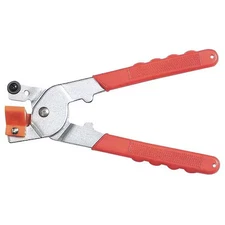 Westward 13P558 Tile Cutting Pliers, 8 In, Orange, Carbide