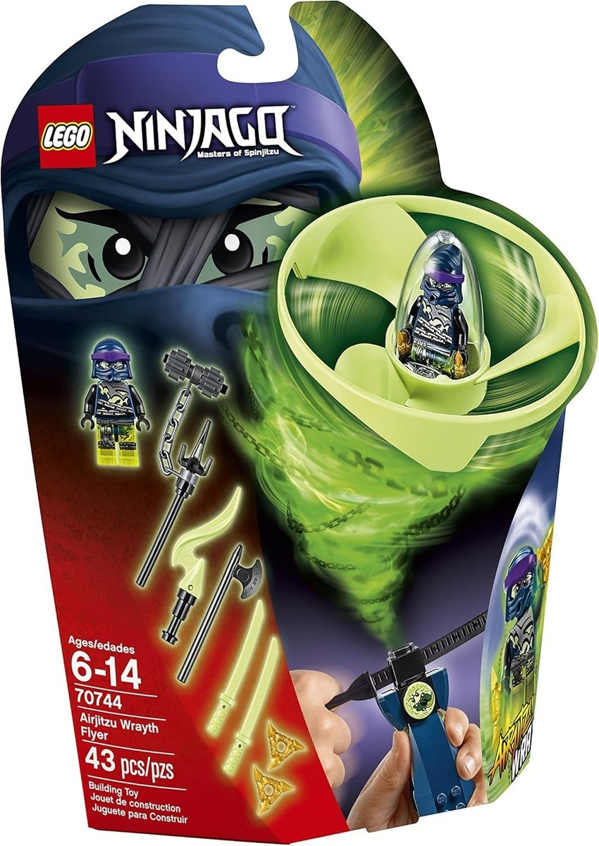 LEGO NINJAGO 70744: Airjitzu Wrayth Flyer Retired Hard to Find