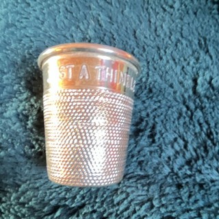 Metal 2oz Shot Measure Thimbleful Cup Shot Glass Measuring Cup RHV&co
