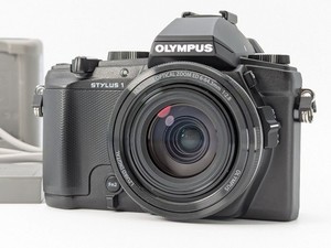 Olympus STYLUS 1 12.0MP Digital Camera Black From Japan [MINT 1035 Shots] #1896