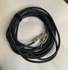 LiveWire AS25QQ 25ft 14 AWG Speaker Cable 1/4 in Male-Male Black