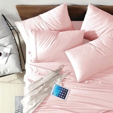 Twin XL 4-Piece Microfiber Sheet Sets Includes 1 Bonus Pillowcase , Ultra-So...