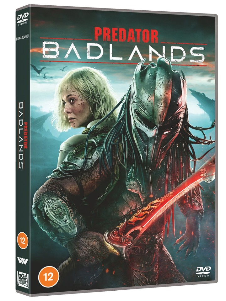 Predator Badlands DVD Rohinal Nayaran Michael Homick PRESALE 23 02 S L960