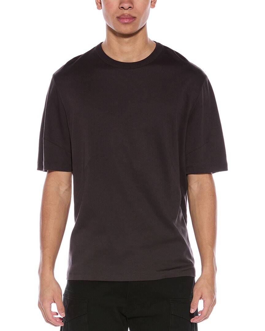 Мужская футболка из плотного трикотажа Helmut Lang Apex коричневого цвета S 9990₽